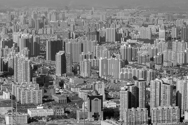 Photos aériennes de Shanghai par Charles GUY