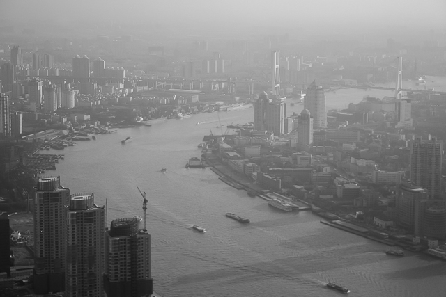 Photos aériennes de Shanghai par Charles GUY