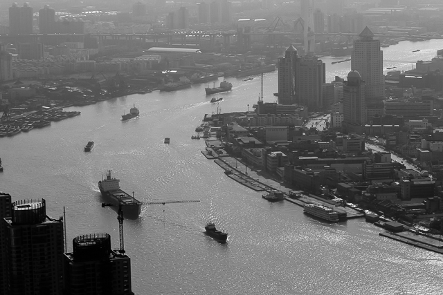 Photos aériennes de Shanghai par Charles GUY
