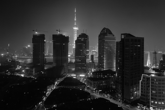 Shanghai avant l'expo universelle - Photo de Charles GUY