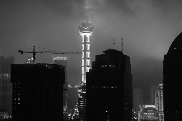 Shanghai avant l'expo universelle - Photo de Charles GUY