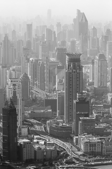 Photos aériennes de Shanghai par Charles GUY