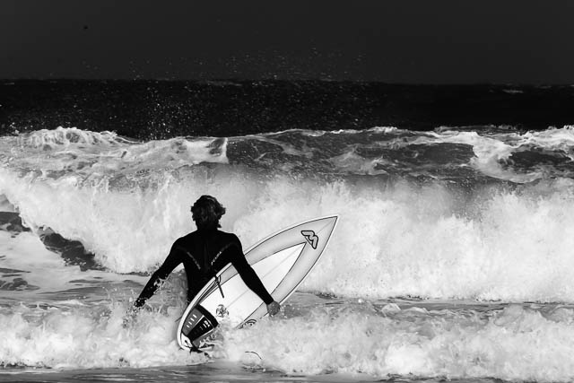 Surf, vagues, écume à Saint Lunaire - Bretagne - Photo Charles GUY