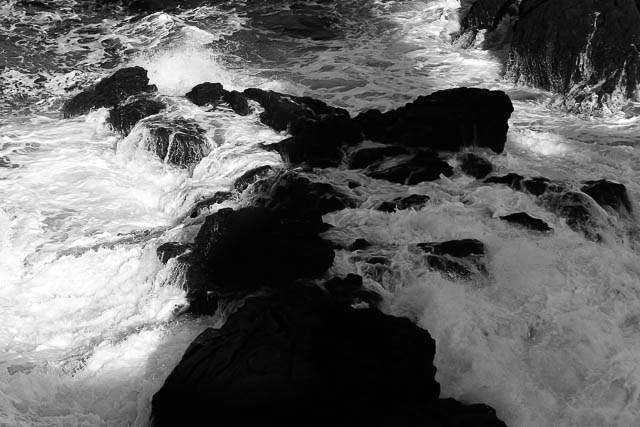 Surf, vagues, écume à Saint Lunaire - Bretagne - Photo Charles GUY