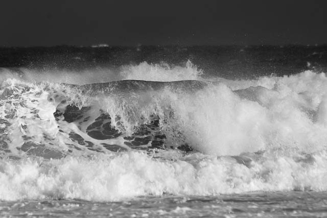 Surf, vagues, écume à Saint Lunaire - Bretagne - Photo Charles GUY