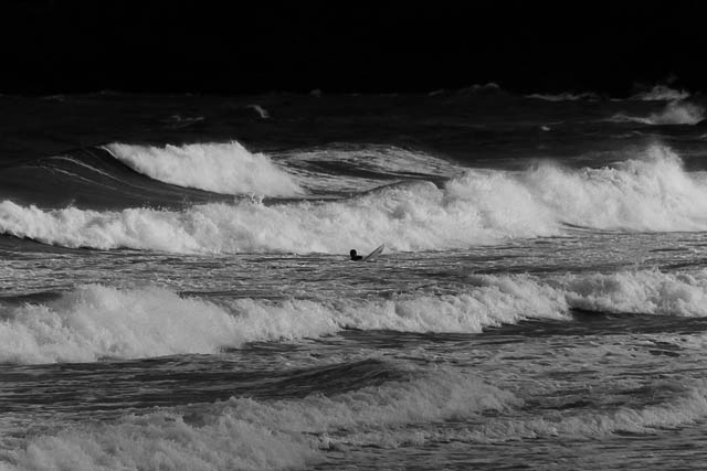 Surf, vagues, écume à Saint Lunaire - Bretagne - Photo Charles GUY