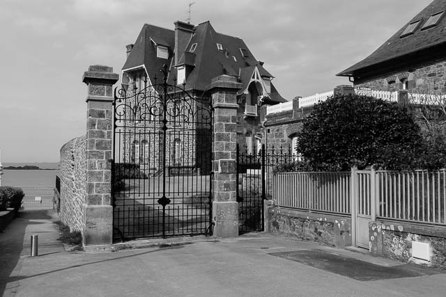 Villas dinardaises - Dinard - Côte d'émeraude - Bretagne - Photo de Charles GUY