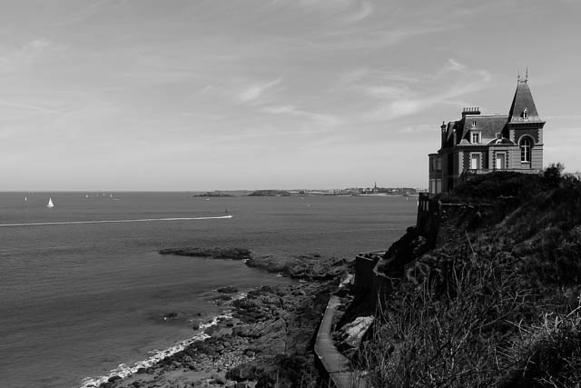 Villas dinardaises - Dinard - Côte d'émeraude - Bretagne - Photo de Charles GUY