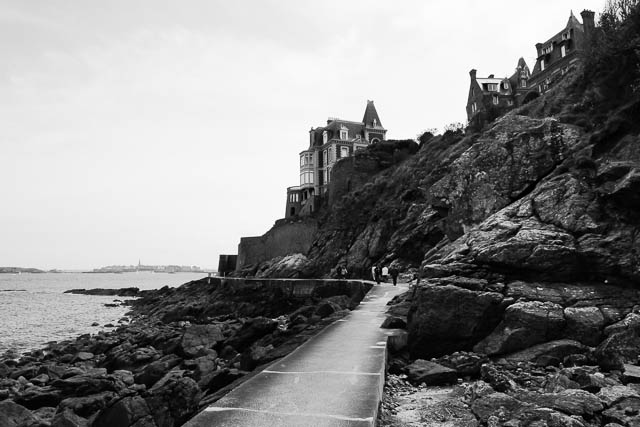 Villas dinardaises - Dinard - Côte d'émeraude - Bretagne - Photo de Charles GUY