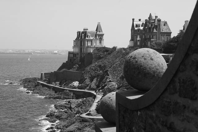 Villas dinardaises - Dinard - Côte d'émeraude - Bretagne - Photo de Charles GUY