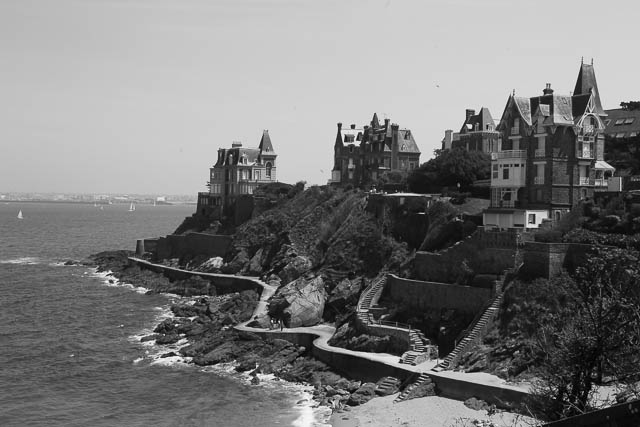 Villas dinardaises - Dinard - Côte d'émeraude - Bretagne - Photo de Charles GUY