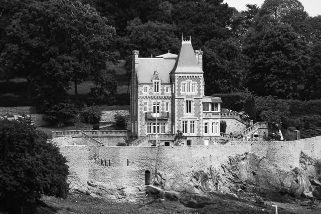 Villas dinardaises - Dinard - Côte d'émeraude - Bretagne - Photo de Charles GUY