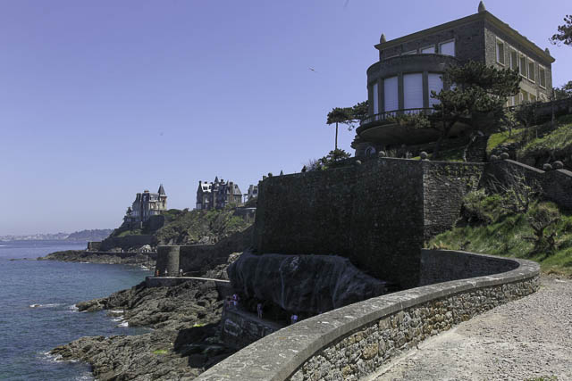 Villas dinardaises - Dinard - Côte d'émeraude - Bretagne - Photo de Charles GUY